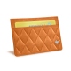 クレジットカードホルダー　X2 - RFID / NFC 保護機能付き - Mandarine vintage - Couture