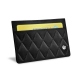 Tarjetero X2 - Anti-RFID / NFC - Negre poudro - Couture