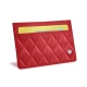 Porta carte X2 - Anti-RFID / NFC - Rouge troupelenc - Couture