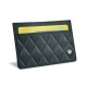 Porta carte X2 - Anti-RFID / NFC - Blu marino - Couture