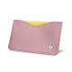 Porte carte X1 - Anti-RFID / NFC - Rose ( Nappa - Pantone 2365C ) 