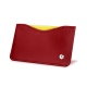 Porta carte X1 - Anti-RFID / NFC - Rouge ( Nappa - Pantone 199C ) 