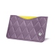 Porta-cartões X1 - Anti-RFID / NFC - Lilas - Couture ( Nappa - Pantone 2645U ) 