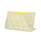 Porta carte X1 - Anti-RFID / NFC - Ivoire - Couture ( Sleek P C12 - White ) 