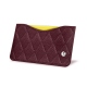Porte carte X1 - Anti-RFID / NFC - Lie de vin - Couture ( Pantone 5115C ) 