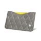 Tarjetero X1 - Anti-RFID / NFC - Acier vintage - Couture