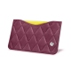 Porte carte X1 - Anti-RFID / NFC - Prune vintage - Couture