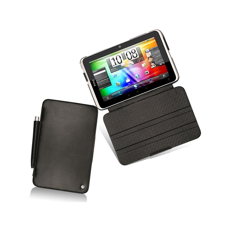 Lederschutzhülle HTC Flyer  - Noir ( Nappa - Black ) 