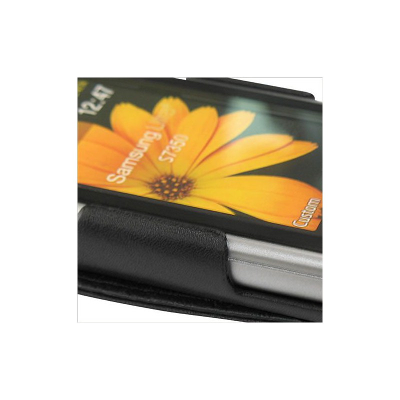 Capa em pele Samsung GT-S7350 Ultraslide 