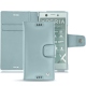 Funda de piel Sony Xperia XZ1 Compact - Bleu ciel ( Nappa - Pantone 277C ) 