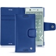 Capa em pele Sony Xperia XZ1 Compact - Bleu océan ( Nappa - Pantone 293C ) 