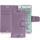 Sony Xperia XZ1 Compact leather case - Lilas ( Nappa - Pantone 2645U ) 