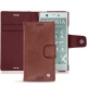 Lederschutzhülle Sony Xperia XZ1 Compact - Passion vintage ( Glutton - Red ) 