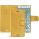 Custodia in pelle Sony Xperia XZ1 Compact - Mimosa ( Pantone 141C ) 