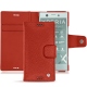 Funda de piel Sony Xperia XZ1 Compact - Papaye ( Pantone 180C ) 