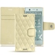 Lederschutzhülle Sony Xperia XZ1 Compact - Beige - Couture ( Nappa - Pantone 7502C ) 