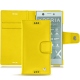 Custodia in pelle Sony Xperia XZ1 Compact - Jaune fluo