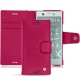 Custodia in pelle Sony Xperia XZ1 Compact - Rose fluo