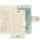 Funda de piel Sony Xperia XZ1 Compact - Blanc escumo - Couture