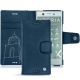 Custodia in pelle Sony Xperia XZ1 Compact - Blu mediterran