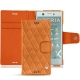 Custodia in pelle Sony Xperia XZ1 Compact - Mandarine vintage - Couture