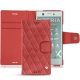 Capa em pele Sony Xperia XZ1 Compact - Cerise vintage - Couture
