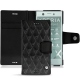 Lederschutzhülle Sony Xperia XZ1 Compact - Onyx - Couture