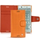 Sony Xperia XZ1 Compact leather case - Abaca arancio