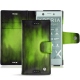 硬质真皮保护套 Sony Xperia XZ1 Compact - Vert Patine