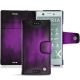 Funda de piel Sony Xperia XZ1 Compact - Violet Patine