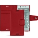 Sony Xperia XZ1 Compact leather case - Rouge PU