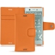 Custodia in pelle Sony Xperia XZ1 Compact - Orange PU
