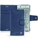 Custodia in pelle Sony Xperia XZ1 Compact - Bleu frisson