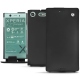 Funda de piel Sony Xperia XZ1 Compact - Noir ( Nappa - Black ) 