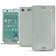 Capa em pele Sony Xperia XZ1 Compact - Gris ( Nappa - Pantone W428C ) 