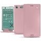 Sony Xperia XZ1 Compact leather case - Rose ( Nappa - Pantone 2365C ) 