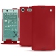 Sony Xperia XZ1 Compact leather case - Rouge ( Nappa - Pantone 199C ) 