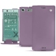 Funda de piel Sony Xperia XZ1 Compact - Lilas ( Nappa - Pantone 2645U ) 