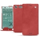 Funda de piel Sony Xperia XZ1 Compact - Cerise vintage ( Pantone 185C ) 