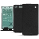 硬质真皮保护套 Sony Xperia XZ1 Compact - Ebène ( Sleek P C12 - Black ) 