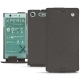 Sony Xperia XZ1 Compact leather case - Anthracite ( Pantone 424C ) 