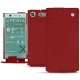 Lederschutzhülle Sony Xperia XZ1 Compact - Tomate ( Pantone 187C ) 