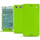 Capa em pele Sony Xperia XZ1 Compact - Vert fluo