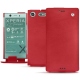 硬质真皮保护套 Sony Xperia XZ1 Compact - Rouge troupelenc