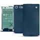 Lederschutzhülle Sony Xperia XZ1 Compact - Blu mediterran