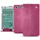 Funda de piel Sony Xperia XZ1 Compact - Serpent ciclamino
