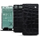 硬质真皮保护套 Sony Xperia XZ1 Compact - Crocodile nero