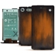 Funda de piel Sony Xperia XZ1 Compact - Marron Patine