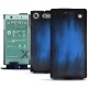 Funda de piel Sony Xperia XZ1 Compact - Bleu Patine