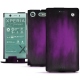 Capa em pele Sony Xperia XZ1 Compact - Violet Patine